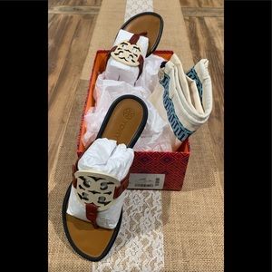 Tory Burch Miller Sandals  NIB Size 7.5